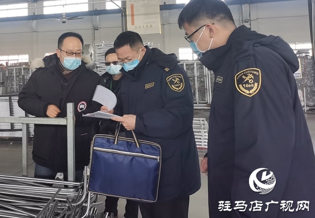 驻马店海关：首办加工贸易手册 助力企业纾难解困