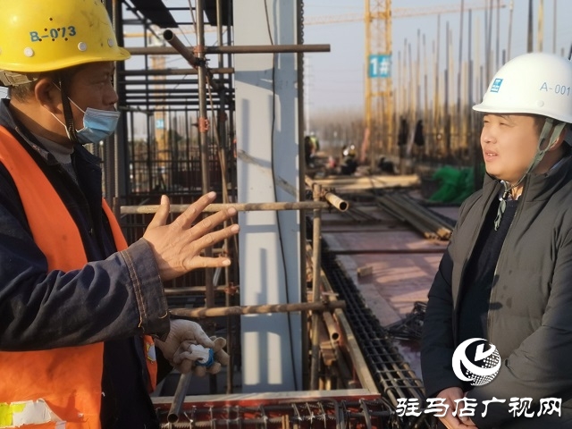 西平县：项目建设施工忙 坚守工地迎新春