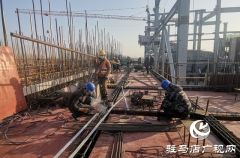 西平县：项目建设施工忙 坚守工地迎新春