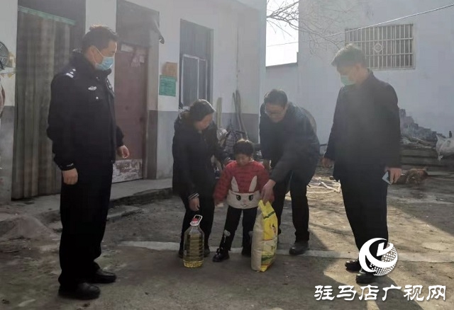 平舆县公安局：帮贫助困显关怀 走访慰问送祝福