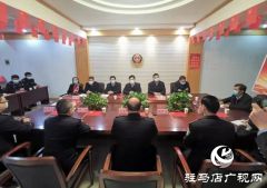 驻马店市驿城区领导走访慰问基层公安民警