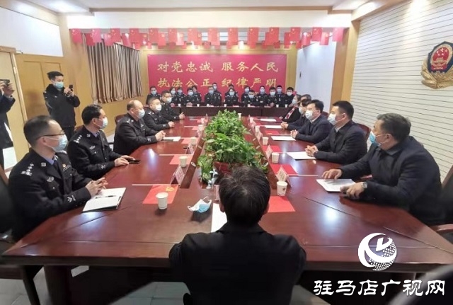 驻马店市驿城区领导走访慰问基层公安民警