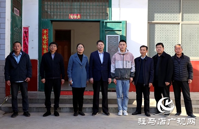 遂平县领导看望慰问救人英雄孙培森