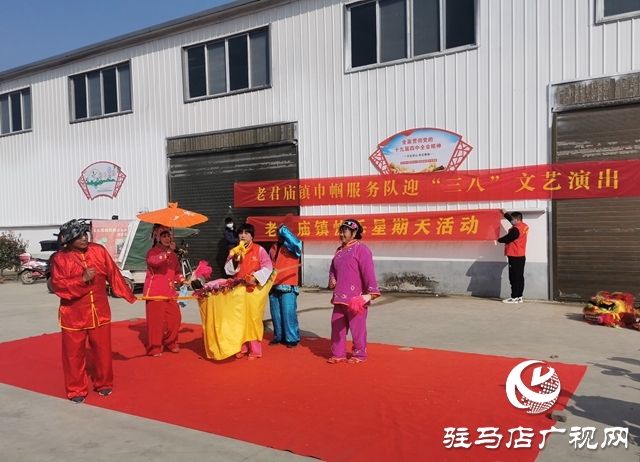 汝南县老君庙镇：喜迎三八节巾帼展风采