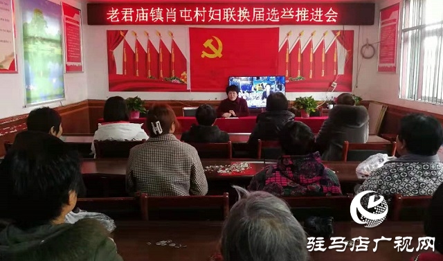 汝南县老君庙镇扎实推进村级妇联换届选举工作