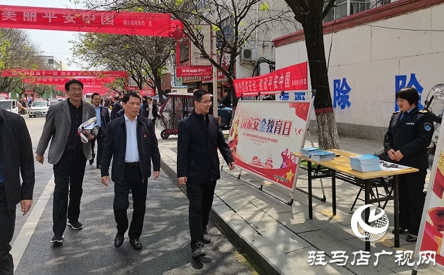 确山县卫生计生监督所开展全民国家安全教育日法制宣传活动