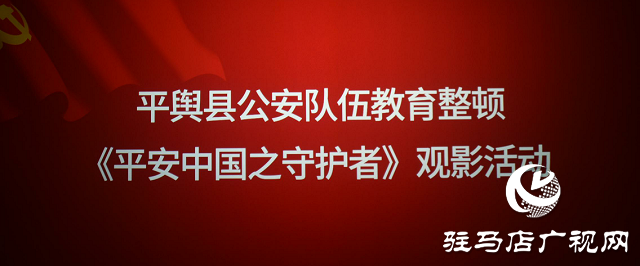 平舆县公安局组织民警观看《平安中国之守护者》
