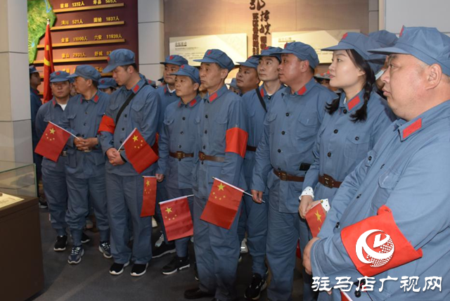 上蔡邮政分公司开展红色教育主题党日活动