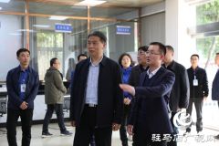 省公共资源交易中心副主任郭晓和到驻马店就项目进场交易评审工作考察调研