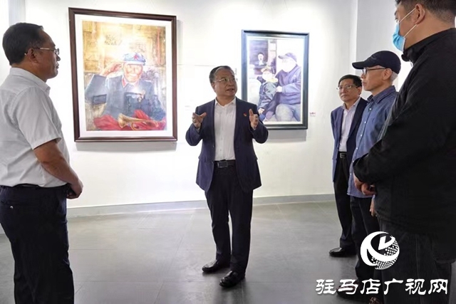 黄淮学院庆祝中国共产党成立100周年书画摄影作品展隆重举行