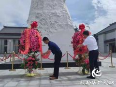 中建五局豫南分公司党总支举行“建证百年 同心筑梦”主题党日活动