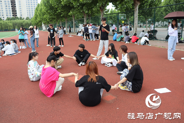 黄淮学院动画学院举行春季大学生心运会