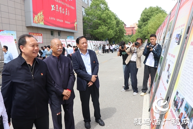 驻马店职业技术学院举办庆祝建党100周年书画作品展
