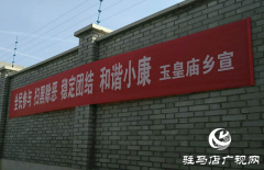 平舆县玉皇庙乡：持续深入常态化开展扫黑除恶专项斗争宣传活动