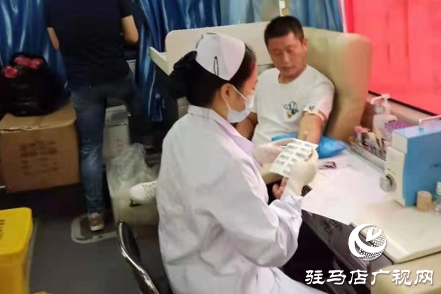 西平县柏城街道积极开展无偿献血宣传活动