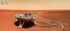 科研团队揭秘：天问一号的五星红旗在火星如何展开
