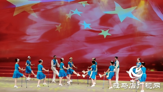 驻马店：庆建党百年华诞 展银龄康乐风采