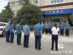 正阳县交通运输执法局开展消防培训演练活动