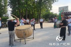 遂平县玉山镇吴庄村：建起文化小广场 开启幸福新生活