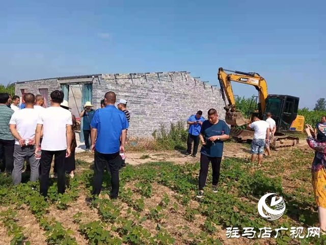 汝南县古塔街道持续开展农村乱占耕地建房整治行动