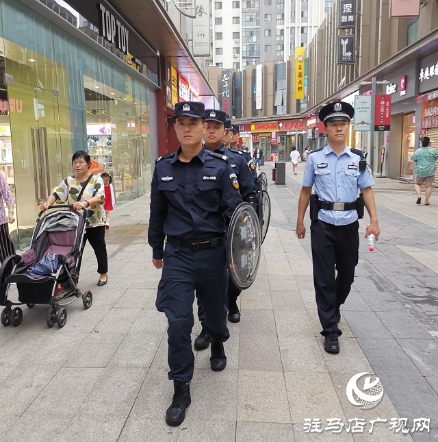 驻马店市公安局防汛救灾先锋队援郑