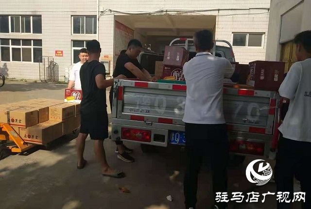 西平县邮政分公司职工驰援鹤壁
