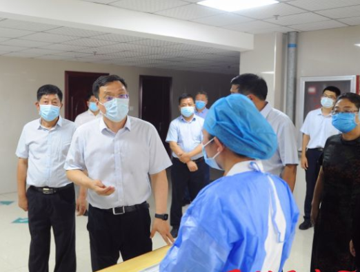 李跃勇深入上蔡县调研防汛备汛疫情防控等工作
