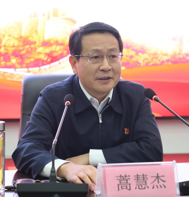 蒿慧杰：用情用心用力抓好疫情防控 防汛救灾 安全生产这三件急事大事
