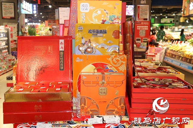 驻马店：中秋将至 月饼市场逐渐升温