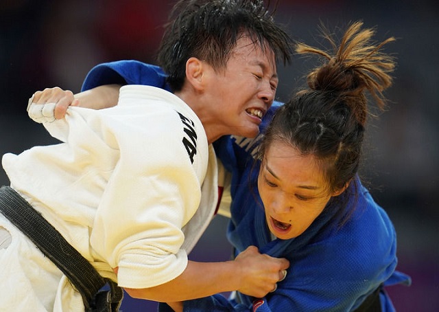 全运会柔道比赛首日决出五金　湖南选手刘亭全运首秀夺冠