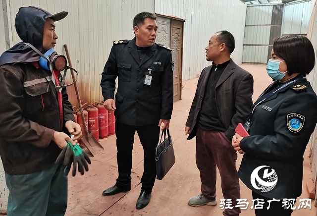 确山县集中开展部分单位职业病危害专项检查