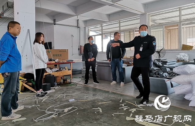 确山县集中开展部分单位职业病危害专项检查