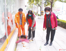 创建文明城市 红马甲在行动