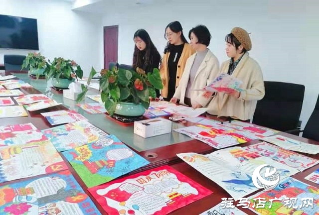 正阳县教育系统组织开展“党旗飘飘 强国有我”学生手抄报评选活动