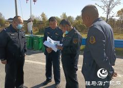 驻马店：市政府检查组检查验收正阳县高速公路两侧广告设施清理工作
