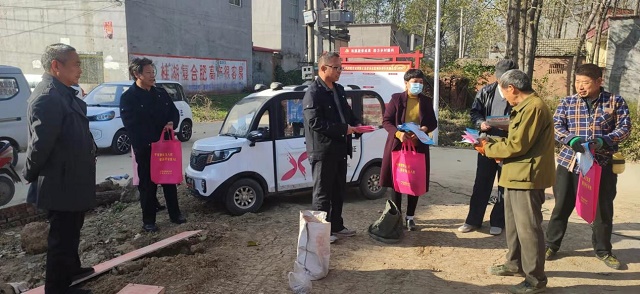 平舆县玉皇庙乡持续开展安全稳定“大走访大调研大排查大化解”活动暨平安建设巡回宣传活动