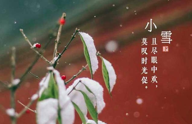 小雪节气 民间习俗知多少