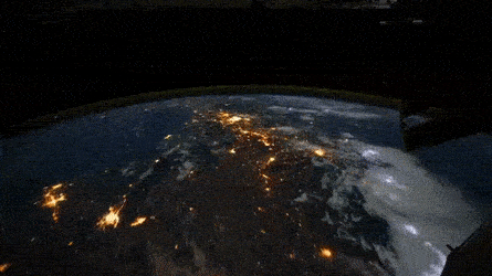 上新！中国空间站第一视角看地球