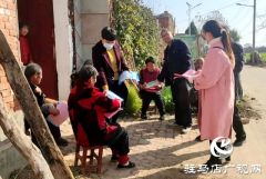 平舆县玉皇庙乡开展反邪教宣传活动