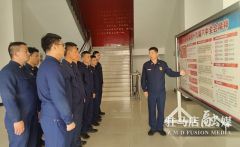 驻马店高新区消防救援大队再次掀起学习十九届六中全会的热潮