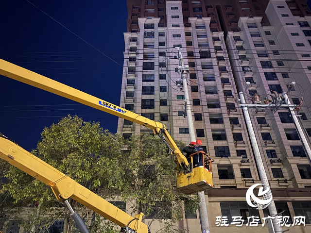 平舆县：寒夜热线不打烊 紧急排险保平安