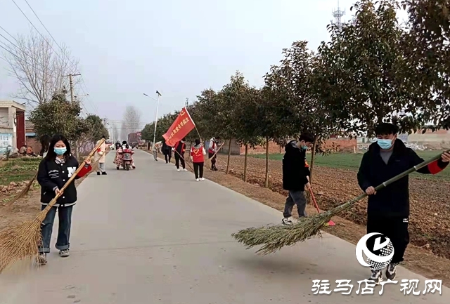 上蔡县大路李乡：285名返乡大学生投身农村人居环境整治行动