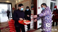 经济开发区慈善总会：寒冬送温暖 新年更温馨