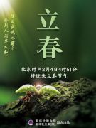 4日4时51分立春：柳色早黄浅，水文新绿微
