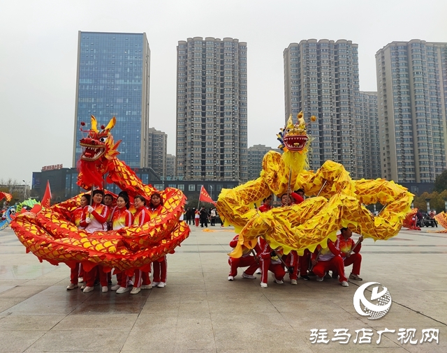 锣鼓喧天助冬奥 龙舞飞腾庆元宵