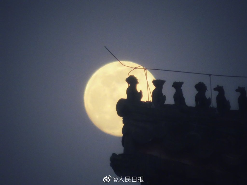 月色醉人！元宵赏月图集来了