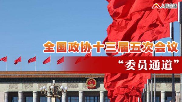 全国政协十三届五次会议第二场“委员通道”