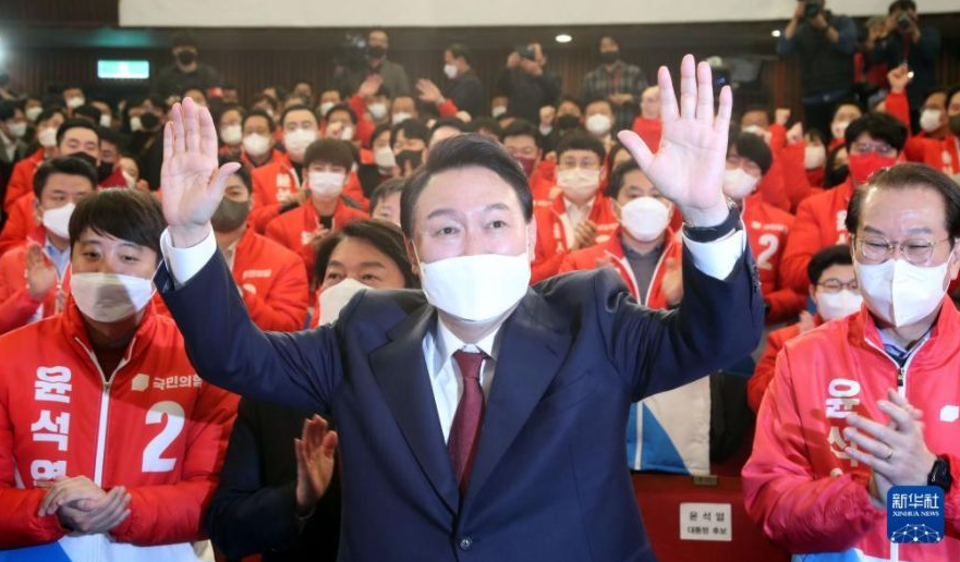 尹锡悦在韩国总统选举中获胜