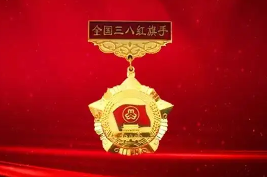 全国妇联追授白晓卉全国三八红旗手称号