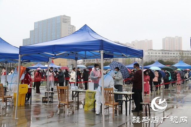 驻马店市中心城区开展全员核酸检测